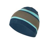 Strickmütze TROLLKIDS "KIDS NORDLAND CAP", Jungen, Gr. 2 (48/52),nicht bleiche,nicht bügeln, pine grün, arctic blau, mystic blau, Obermaterial: 95% Polyacryl, 5% Elasthan, Mützen (74574503-2) pine grü
