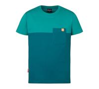 Trollkids Kinder Bergen T-Shirt (Größe 140, tuerkis)