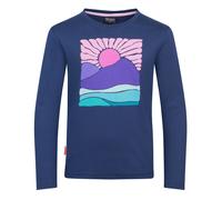 Trollkids Longsleeve "Falketind" in Blau - Größe 116 | Kinder Longsleeves