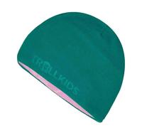 Trollkids - Kid's Finnmark Cap - Mütze, Gr. S 48-52 cm - 2-5 Years, türkis (LightViolet/OceanGreen)