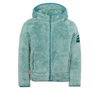 Trollkids Fleecejacke "Borgund" in Türkis - Größe 122 | Kids Fleecejacken Fleecepullover