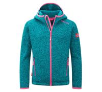 Trollkids Fleecejacke "Jondalen" in Türkis - Größe 116 | Kids Fleecejacken Fleecepullover