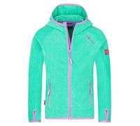 Trollkids Fleecejacke "Sandefjord" in Türkis - Größe 92 | Kids Fleecejacken Fleecepullover