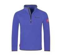 Trollkids Fleecepullover "Nordland" in Lila - Größe 128 | Kids Fleecejacken Fleecepullover