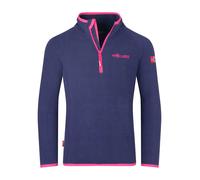 Trollkids - Kid's Nordland Half Zip - Fleecepullover, Gr. 140, blau (DeepViolet/DarkPink)