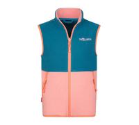 Trollkids - Kid's Kjerag Vest - Fleeceweste, Gr. 152, bunt (HarborBlue/PeonyRose/MellowPeach)