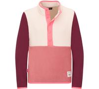 Trollkids Flekkefjord Half Zip Kinder Pullover rosa Größe 128 Trekking Schnell trocknend
