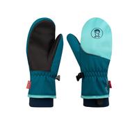 Trollkids Funktions-Fäustlinge "Trolltunga" in Türkis - Größe 3,5 | Kinderhandschuhe