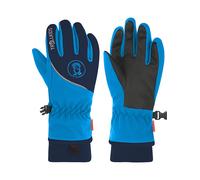 Trollkids Funktions-Handschuhe "Trolltunga" in Blau - Größe 4 | Kinderhandschuhe