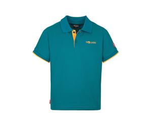 Trollkids Funktionspoloshirt "Bergen" in Blau - Größe 128 | Kinder Oberteile