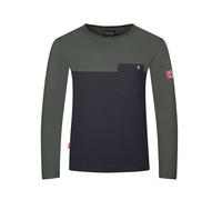 Trollkids - Kid's Bergen Longsleeve - Longsleeve, Gr. 164, grau (Black/Ivy)