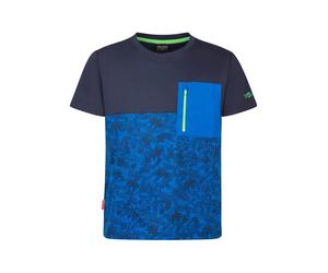 Trollkids Funktionsshirt "Flakstad T" in Dunkelblau - Größe 128 | Kinder Oberteile