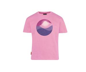 Trollkids Funktionsshirt "Halsafjord" in Rosa - Größe 128 | Kinder Oberteile