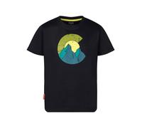 Trollkids Funktionsshirt "Halsafjord T" in Schwarz - Größe 98 | Kinder Oberteile