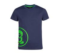 Trollkids - Kid's Kroksand T - T-Shirt, Gr. 128, blau (Navy/ViperGreen)