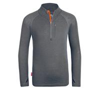 Trollkids Funktionsshirt "Lofoten" in Grau - Größe 110 | Kinder Oberteile