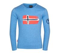 Trollkids Funktionsshirt "Oslo" in Blau - Größe 116 | Kinder Oberteile