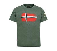 Trollkids Funktionsshirt "Oslo" in Khaki - Größe 128 | Kinder Oberteile