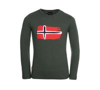Trollkids Funktionsshirt "Oslo" in Khaki - Größe 164 | Kinder Oberteile