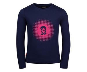 Trollkids Funktionsshirt "Pointillism" in Dunkelblau - Größe 176 | Kinder Oberteile