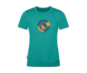 Trollkids Funktionsshirt "Sandefjord" in Türkis - Größe 164 | Kinder Oberteile