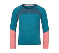 Trollkids - Girl's Seiland Longsleeve - Funktionsshirt, Gr. 176, türkis (HarborBlue)