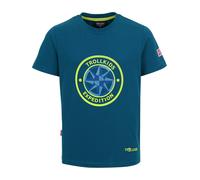 Trollkids Funktionsshirt "Windrose" in Blau - Größe 116 | Kinder Sweatshirts Jacken