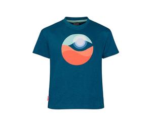 Trollkids Funktionssshirt "Halsafjord T" in Blau - Größe 164 | Kinder Oberteile