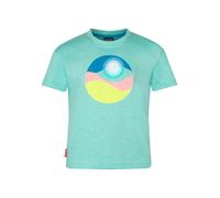 Mädchen T-Shirt HALSAFJORD TROLLKIDS aus Bio-Baumwolle türkis Gr. 98/104