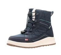 Trollkids Kinderstiefel Arendal XT – Winterschuhe Mädchen Größe 28 Navy/FrostyMint