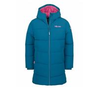 Trollkids - Girl's Aurland Coat XT - Mantel, Gr. 128, blau (MadeiraBlue/BrightBerry)