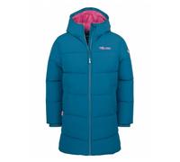 Trollkids - Girl's Aurland Coat XT - Mantel, Gr. 98, blau (MadeiraBlue/BrightBerry)