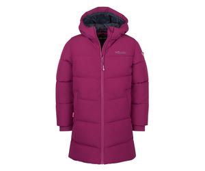 Trollkids - Girl's Aurland Coat XT - Mantel, Gr. 98, lila (Plum/Navy)