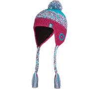 TROLLKIDS Girls Borgund Bobble Cap (922) 50 bright berry