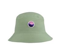 Trollkids - Girl's Bucket Hat - Hut, Gr. M 52-56 cm - 6-12 Years, grün (PistachioGreen)