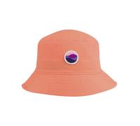 Trollkids - Girl's Bucket Hat - Hut, Gr. M 52-56 cm - 6-12 Years, rot (Papaya)