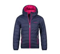 Trollkids Girls Eikefjord Jacket navy/fireberry - Größe 152 Kinder