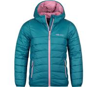 TROLLKIDS Girls Eikefjord Jacket (464) 122 teal/mauve