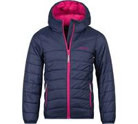 TROLLKIDS Girls Eikefjord Jacket (464) 164 navy/fireberry