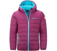Trollkids Girls Eikefjord Jacket bright berry/lagoon blue - Größe 128 Kinder