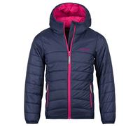 Trollkids - Girl's Eikefjord Jacket - Kunstfaserjacke, Gr. 122, blau (Navy/Fireberry)