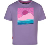 Trollkids Kinder Girls Falketind T-Shirt (Größe 164, lila)