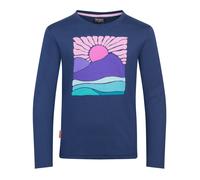 Trollkids Longsleeve "Falketind" in Blau - Größe 110 | Kinder Longsleeves