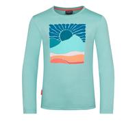 Trollkids - Girl's Falketind Longsleeve - Longsleeve, Gr. 110, türkis (AquaHaze)