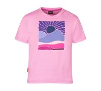 Trollkids - Girl's Falketind T - T-Shirt, Gr. 104, rosa (WildRose)
