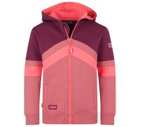 Trollkids - Girl's Flekkefjord Jacket - Sweat- & Trainingsjacke, Gr. 98, rosa (FrozenBerry/DeepRuby/PinkSalmon)