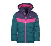 Trollkids - Girl's Gryllefjord Jacket - Winterjacke, Gr. 110, blau (MidnightPetrol/DeepViolet/DarkPink)
