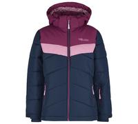Trollkids Girls Gryllefjord Jacket 152, Navy/Plum
