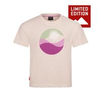 Trollkids - Girl's Halsafjord T Exclusive - T-Shirt, Gr. 104, rosa (Sandstone)