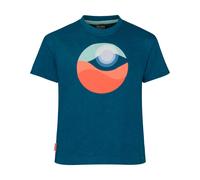 Trollkids - Girl's Halsafjord T-Shirt - T-Shirt, Gr. 140, blau (MadeiraBlue)